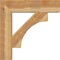Ekena Millwork Westlake Block Rough Sawn Bracket, Western Red Cedar, 6"W x 30"D x 30"H BKT06X30X30WTL05RWR - alternate 3